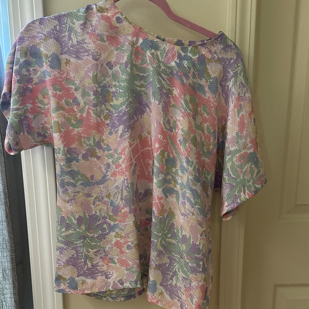 NICOLA Multicolor Floral Blouse